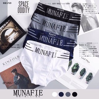 🌟𝗔𝗟𝗜𝗖𝗘𝗕𝗥𝗔🌟กางเกงในชาย MUNAFIE เนื้อผ้านุ่ม มีซองทุกตัว มีเก็บปลายทาง