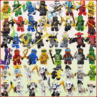 （สุ่มหนึ่ง）เข้ากันได้กับเลโก้มินิฟิกเกอร์ ของเล่นประกอบอนุภาคขนาดเล็กสำหรับเด็ก เข้ากันได้กับเลโก้ฟิกเกอร์ Compatible with Lego minifigures