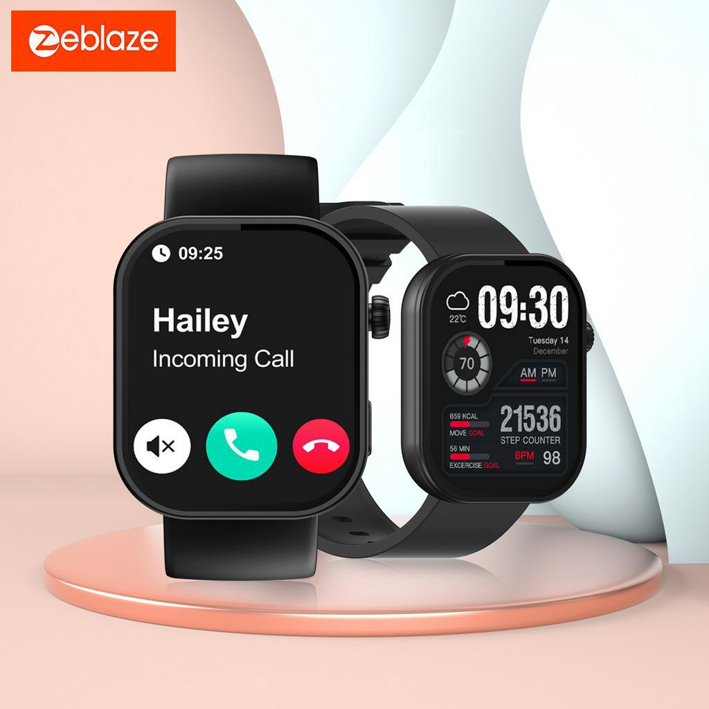 ใหม่ Zeblaze Btalk Plus 2.03 HD Color Display Voice Calling Smartwatch ...