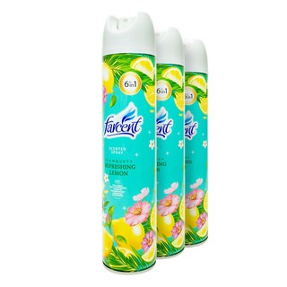 Air freshener AIR FRESHENER SPRAY FARCENT 320ML LEMON PACK3 Air freshener desiccant Home use น้ำหอมปรับอากาศ สเปรย์ปรับอ