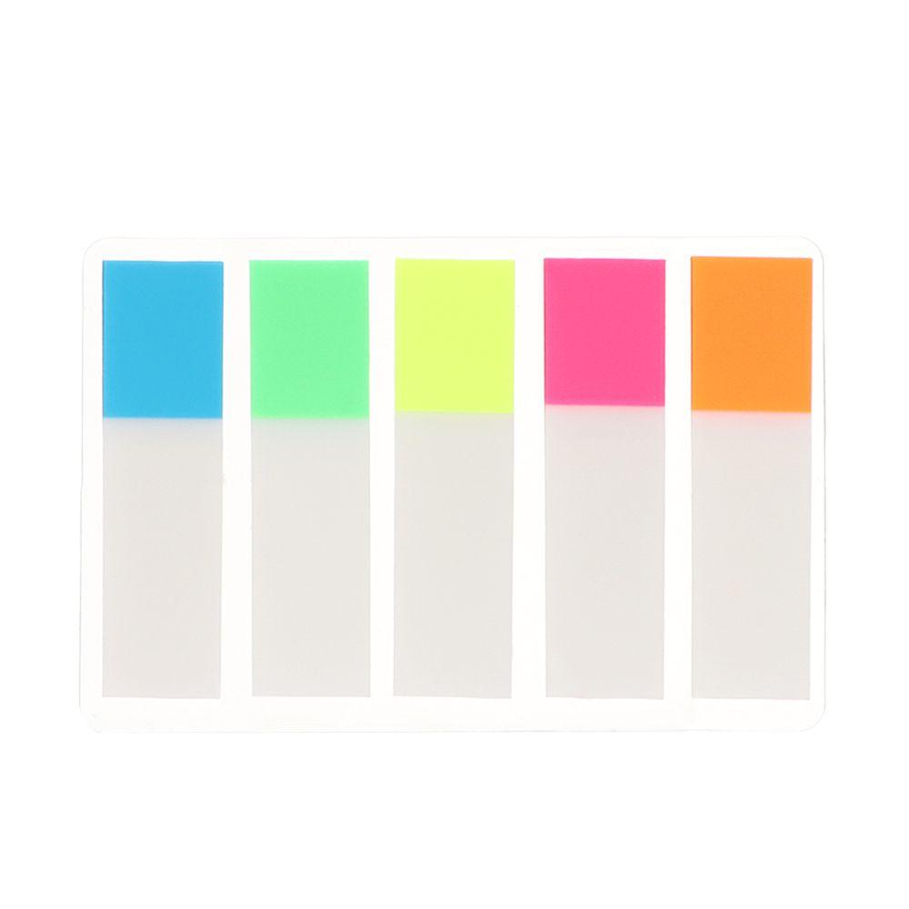 Uniis 100 แผ่น Sticky Notes บุ๊คมาร์คเครื่องเขียนอุปกรณ์สํานักงานป้าย ...