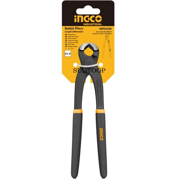 ภาพสินค้าINGCO คีมผูกลวด รุ่นงานหนัก 8 นิ้ว (Rabbit Pliers) รุ่น HRP02200 วัสดุ CR-V ด้ามจับพลาสติก จากร้าน tttoolsshop บน Shopee ภาพที่ 2