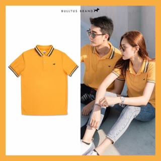 สินค้า เสื้อโปโล Bulltus สีเหลืองมัสตาร์ด ( มีเก็บเงินปลายทาง)