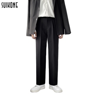 ภาพหน้าปกสินค้าSuikone【COD】กางเกงสูท กางเกงขายาวลําลอง ทรงหลวม พลัสไซซ์ สําหรับผู้ชาย ไซซ์ M-4XL ที่เกี่ยวข้อง