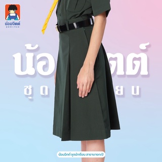 ภาพขนาดย่อของภาพหน้าปกสินค้าKN1 กระโปรง เนตรนารี หญิง สีเขียว ความยาว 21-27 นิ้ว น้อมจิตต์ ชุดนักเรียน สาขาบางกะปิ จากร้าน nomjitt_bangkapi บน Shopee ภาพที่ 1