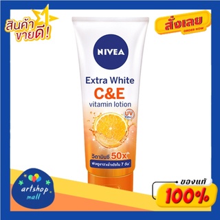 NIVEA นีเวีย  Extra White C and E Vitamin Lotion 320 ml.