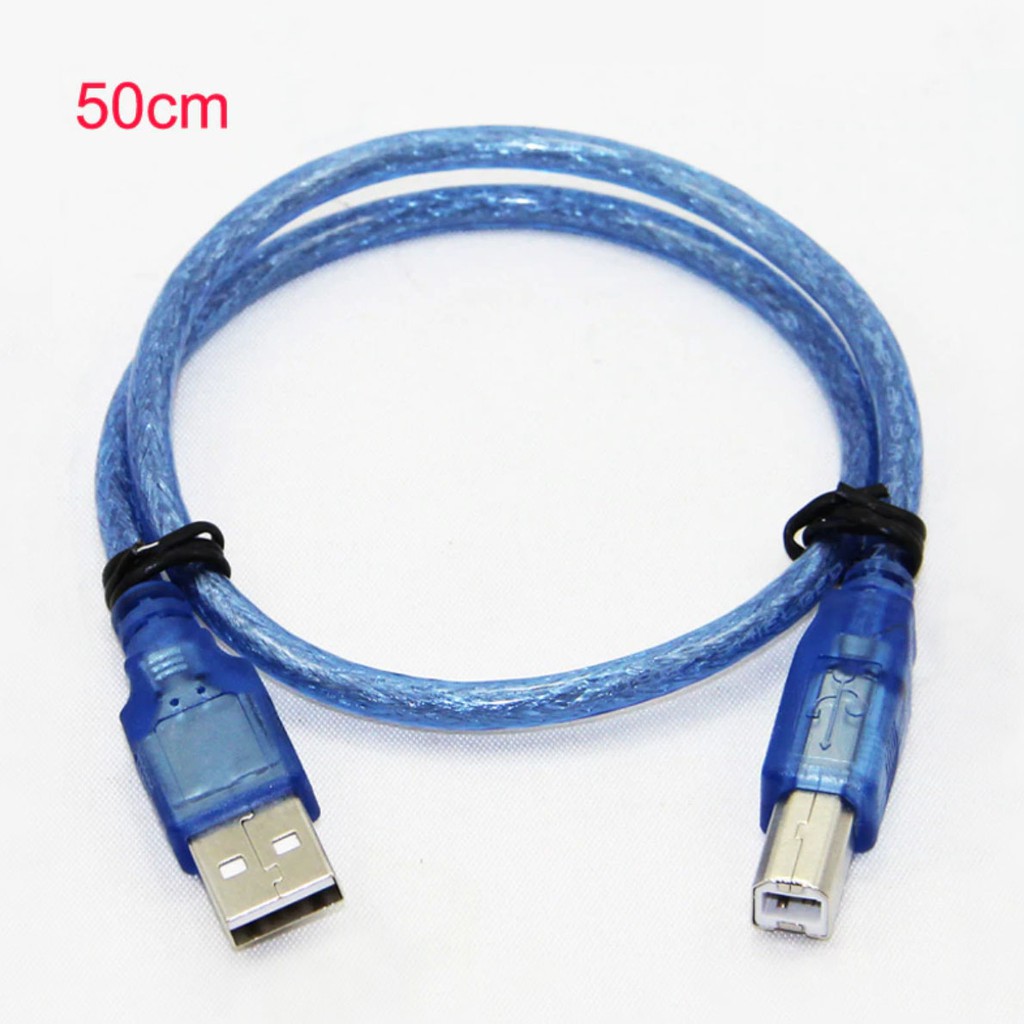 พร้อมส่ง-สาย-usb-type-b-ยาว-30-ซม-10-ม-usb-cable-type-b-30-cm-10-m-for-arduino-uno-arduino-mega-arduino-mega-adk