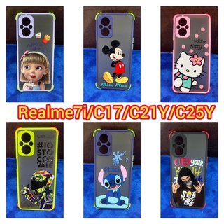 ส่งจากไทย🐬🍭 เคสกันกระแทกการ์ตูน สำหรับ Realme7i / RealmeC12 /RealmeC15 / RealmeC17 / RealmeC21Y / RealmeC25Y