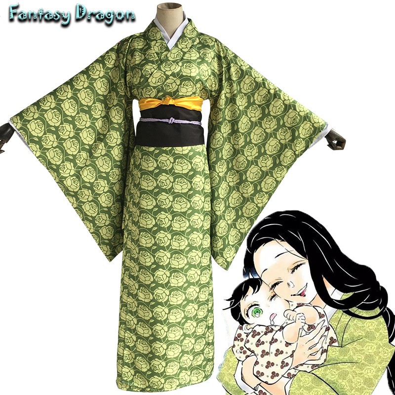 fantasy-dragon-store-anime-demon-slayer-kimetsu-no-yaiba-kamado-kie-tanjirou-nezuko-mother-cosplay-costumes-kotoha-cos