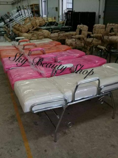 ภาพหน้าปกสินค้าส่งฟรีทั่วไทย เตียงนวดหน้า เตียงสระ เตียง  จากโรงงานโดยตรง จากร้าน jenny741 บน Shopee
