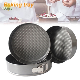 Non Stick Coated Cake Mold Baking Pan Spring Form Bakeware Tin Tray Tools พิมพ์เค้กสปริงฟอร์ม (ถอดข้าง) non-stick มี 9 ขนาด แม่พิมพ์เค้กเทฟล่อน ที่อบคัพเค้ก แม่พิมพ์อบคัพเค้ก non-stick ถาดหลุมอบขนม พิมพ์ทำขนมแบบถอดข้าง มี 9 ขนาด