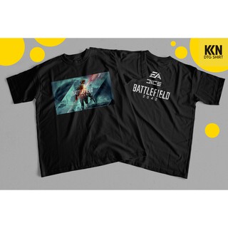 เสื้อยืด T-Shirt  Battlefield 2042 เสื้อยืดแนวสตรีท สวมใส่สบาย ไม่ร้อน ระบายอากาศได้ดี ใส่เล่นสเก็ตสบาย ลายติดแน่นS-5XL