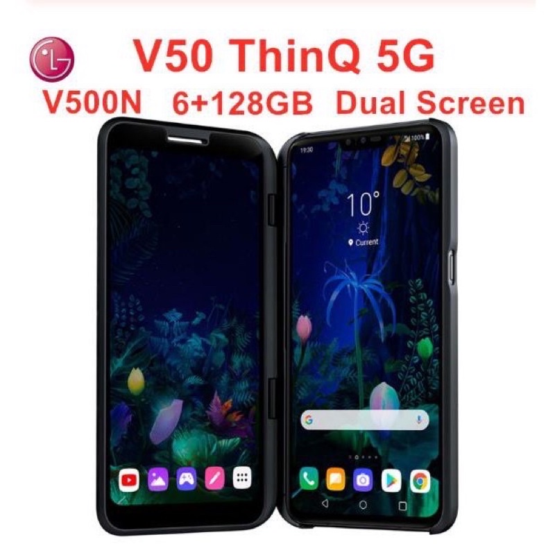 brand-new-สมาร์ทโฟนหน้าจอ-dual-screen-lg-v50-thinq-6-4-6-gb-ram-128-gb-rom-android-octa-core-dual-3-กล้องด้านหลัง-4000-mah-nfc