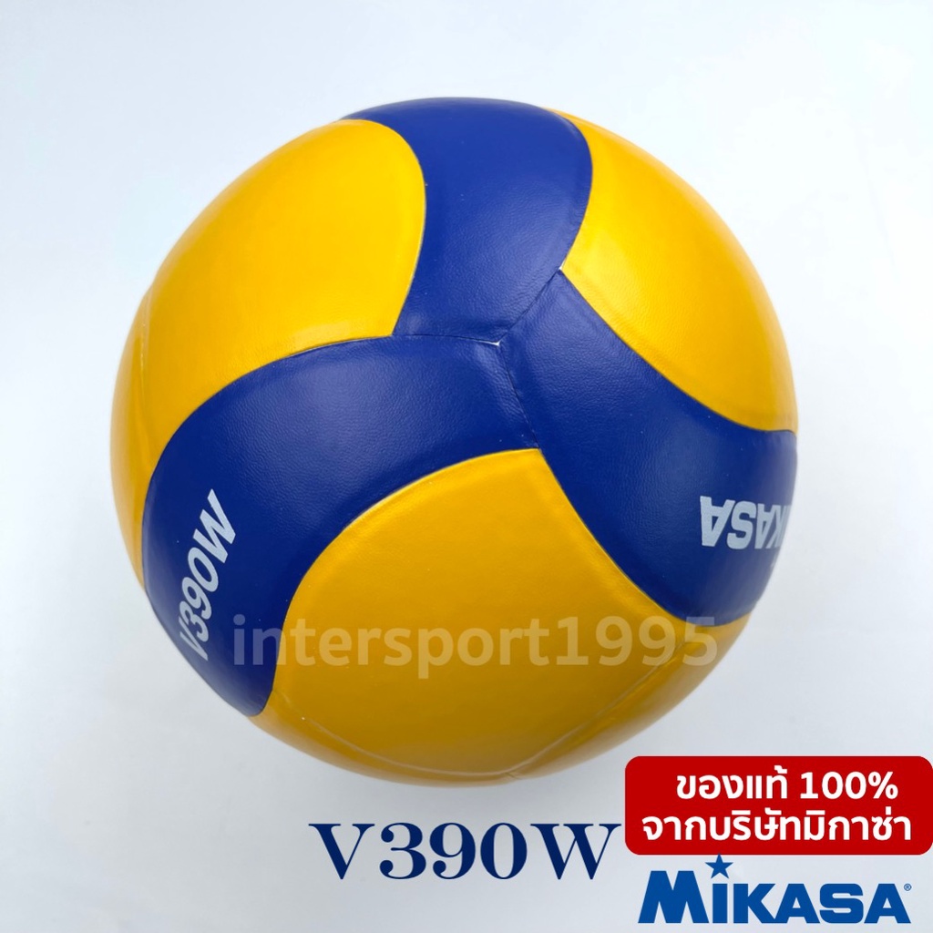 ภาพสินค้า(ของแท้ 100% ส่งจากกทม.) วอลเล่ย์บอล มิกาซ่า วอลเล่ย์บอล Mikasa รุ่น V390W หนังอัด PVC คุณภาพดี จากร้าน intersport1995 บน Shopee ภาพที่ 5