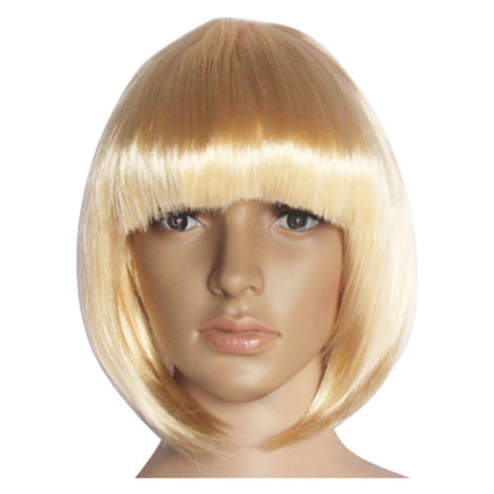 HOC3412  Sharp Bob Wig With Fringe