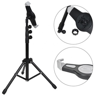 ภาพขนาดย่อของภาพหน้าปกสินค้าStand Tripod ที่วางแท็บเล็ตปรับยืนได้สำหรับมือถือ /Taplet ขนาด 7-10 นิ้วหมุนได้ 360 องศา ปรับระดับความสูงได้ถึง 150 cm จากร้าน zhenwenzhen บน Shopee