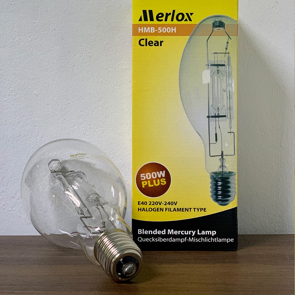 merlox-หลอดแสงจันทร์-ชนิดต่อตรง-500w-ขั้วe40-หลอดไฟแสงจันทร์-หลอดไฟ-mercury-หลอด-ใส-ฝ้า