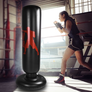 สินค้า 1.6m Inflatable Boxing Punching Kick Training Tumbler Bag For Pressure Relief