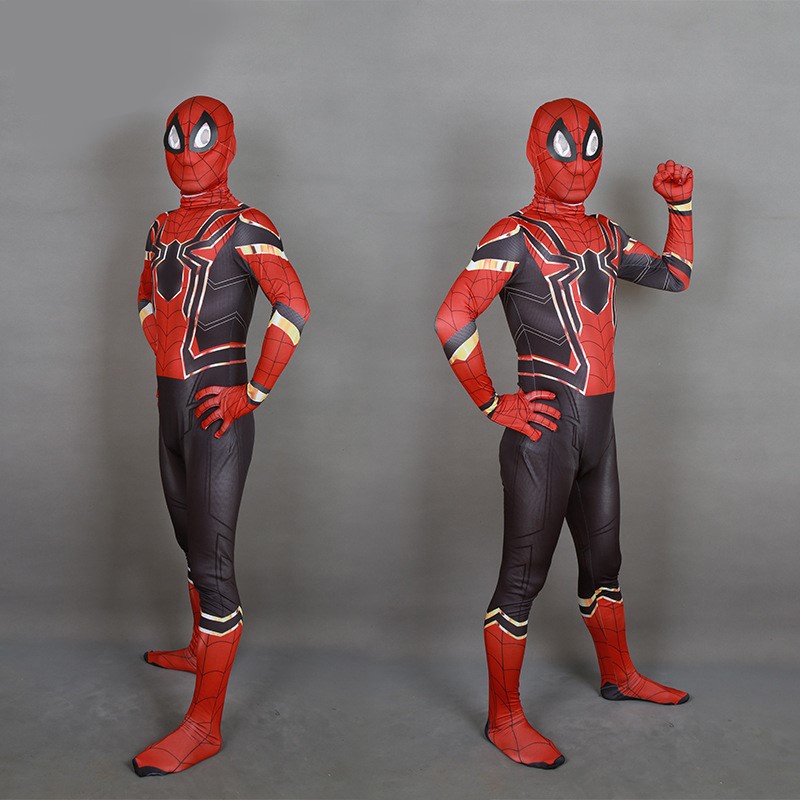 ชุดคอสเพลย์-marvel-spider-man-สําหรับเด็ก-และผู้ใหญ่