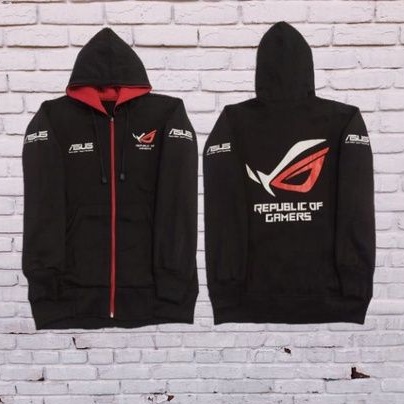 ROG legends เสื้อแจ็คเก็ตเด็กมีฮู้ด ASUS | Shopee Thailand