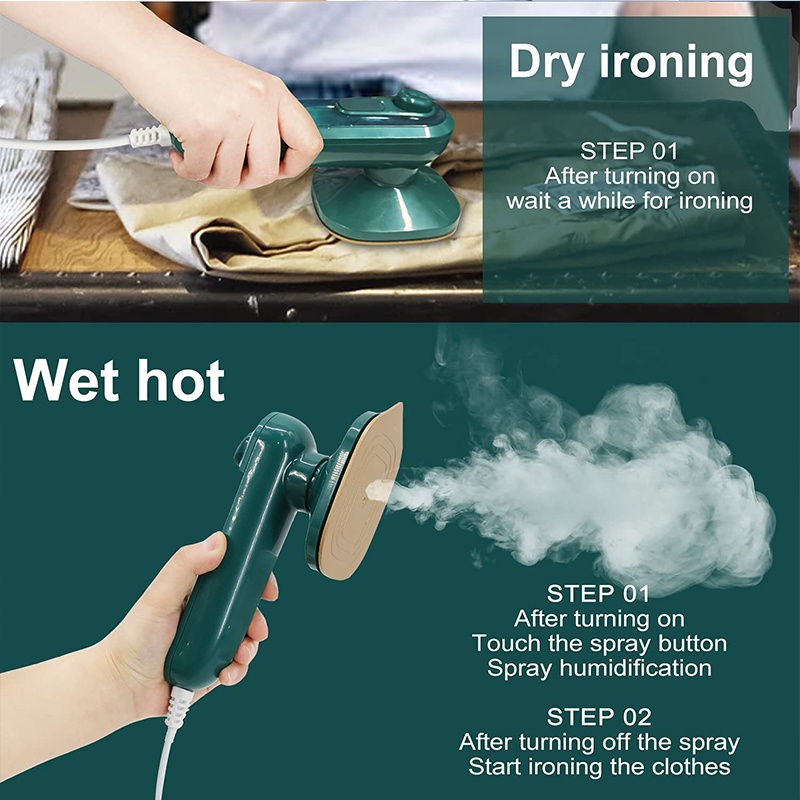เตารีดไอน้ำ-30w-เตารีดไอน้ําพกพา-เปียกและแห้ง-handheld-steam-iron-เตารีด-รีดเร็ว-รีดเรียบใช้ง่าย-พร้อมส่งจ้า