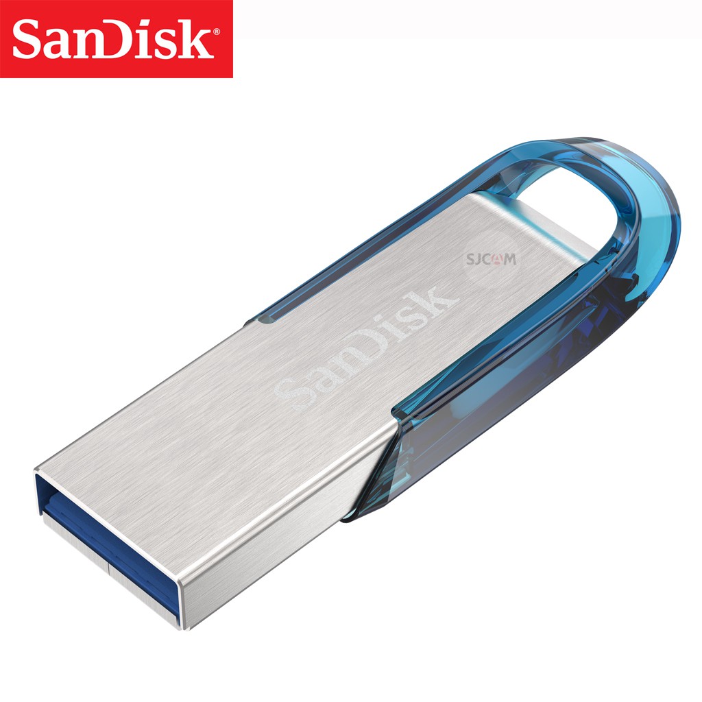 ภาพสินค้าSanDisk (สีฟ้า) Flash Drive Ultra Flair USB 3.0 32GB Speed 150MB/s (SDCZ73_032G_G46B) แฟลชไดร์ฟ PC รับประกัน Synnex 5ปี จากร้าน sjcam_officialstore บน Shopee ภาพที่ 6
