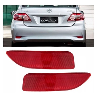 ไฟสะท้อนแสง ติดกันชนหลัง สําหรับ TOYOTA COROLLA Altis 2010 2011 2012 2013