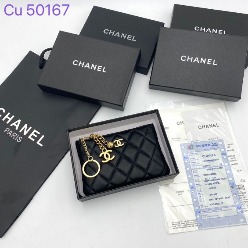 กระเป๋าตังค์-chanel-5-5-งาน-hi-end-หนังอย่างดีสวยเป๊ะน่ารัก