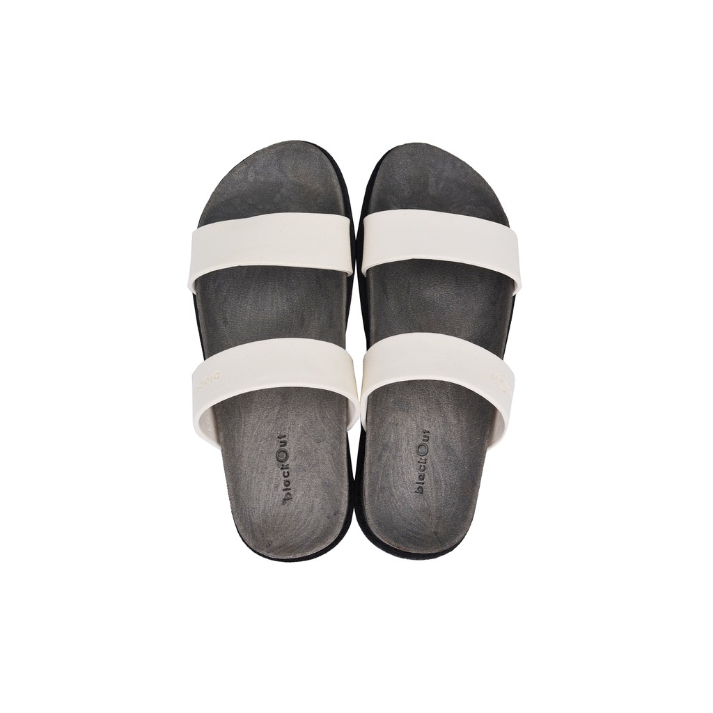 blackout-comfy-รองเท้าแตะ-แตะสวม-พื้นเทาหูขาว