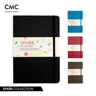 ภาพขนาดย่อของสินค้าCMC สมุดบันทึก รุ่น SPARK ขนาด A5 CMC Notebook SPARK Collection Size A5