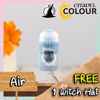 (Air) RUSS GREY Citadel Paint แถมฟรี 1 Witch Hat