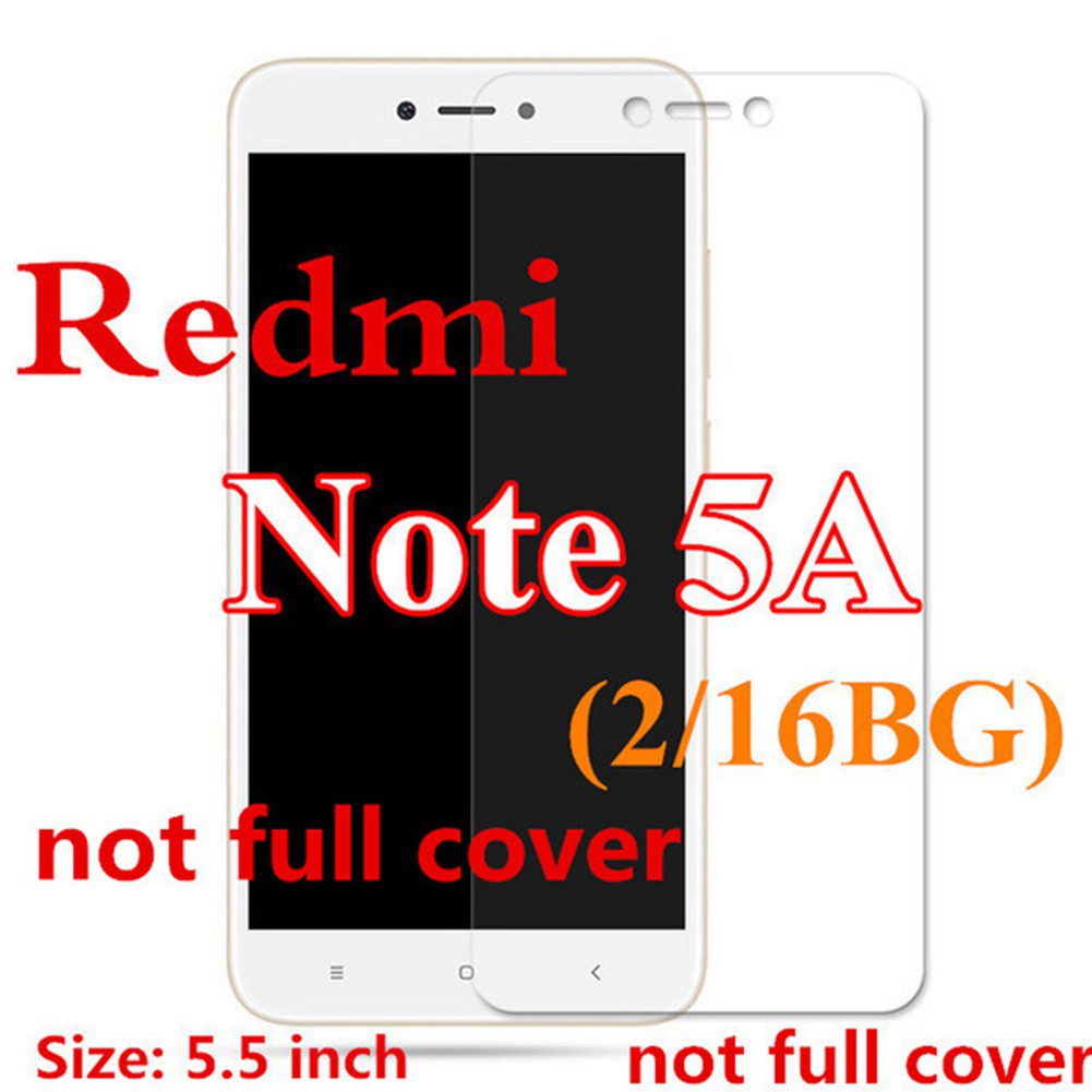 ราคาและรีวิวฟิล์มกันรอยหน้าจอสำหรับ Xiaomi Redmi Note 5 A 2-ชิ้น