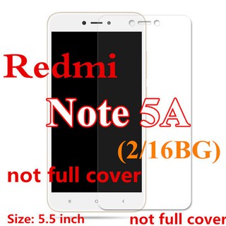 ภาพขนาดย่อของสินค้าฟิล์มกันรอยหน้าจอสำหรับ Xiaomi Redmi Note 5 A 2-ชิ้น