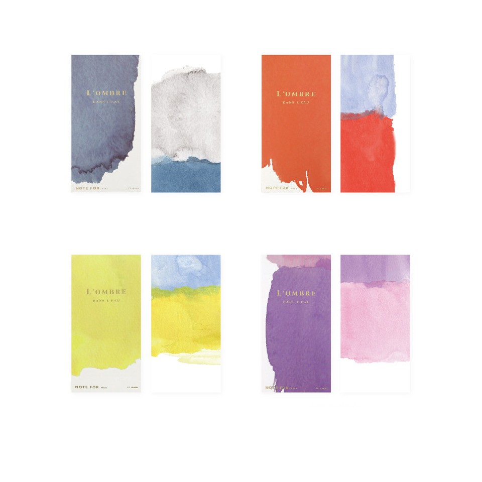 watercolors-notepad-โน๊ตแพด-สำหรับจดบันทึกหรือตกแต่ง