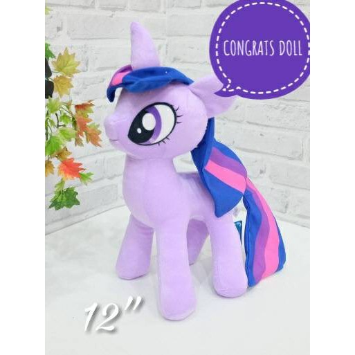 ส่งฟรี-12-นิ้ว-ม้า-ยูนิคอร์น-โพนี่-pony-my-little-pony-ตุ๊กตา