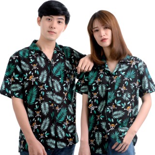 ภาพหน้าปกสินค้าDextreme เสื้อฮาวายวันพีซ (DOP-721) Hawaii shirt Icon ลายใบไม้ ที่เกี่ยวข้อง