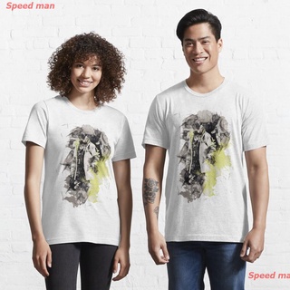 ราคาระเบิดSpeed man เอเพ็กซ์เลเจนส์ เสื้อยืด apex legends Crypto Apex Legends poster Essential T-Shirt เสื้อคู่รัก ผู้ชา