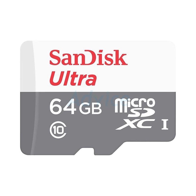 ภาพสินค้าSanDisk Ultra microSDXC UHS-I Class10 ความจุ 64GB (SDSQUNR-064G-GN3MN, Micro SD) ความเร็ว 100MB/s จากร้าน vnet88 บน Shopee ภาพที่ 1