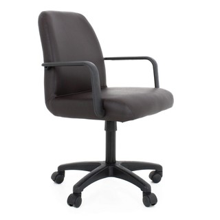 สินค้า เก้าอี้สำนักงาน เก้าอี้ทำงาน รุ่น PR-169 หนังสีดำ เก็บเงินปลายทางได้ [COD]