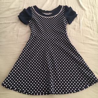 Blue corner dress size m