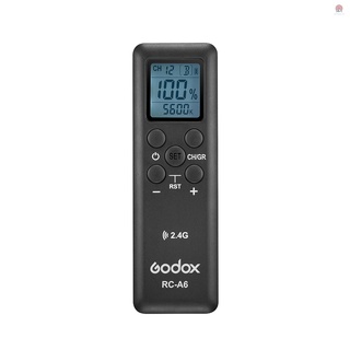 ECOG Godox RC-A6 Remote Control 2.4GHz Wireless Transmission 32 Channels 16 Groups Replacement for Godox SL150II SL200II SL150IIBi SL200IIBi SZ200BI FV150 FV200 UL60 ML60 LF308D LF308Bi