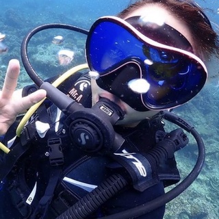 ภาพขนาดย่อสินค้าหน้ากากดำน้ำ Odyssey รุ่น Marina SCUBA & Skin Diving Mask  สินค้าของแท้