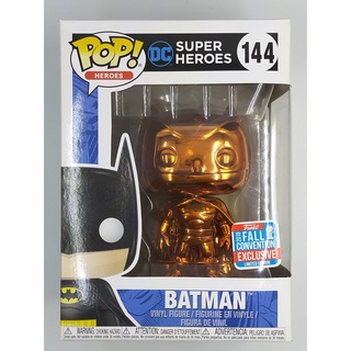 NYCC2018 Funko Pop DC Heroes - Batman [Orange Chrome] #144