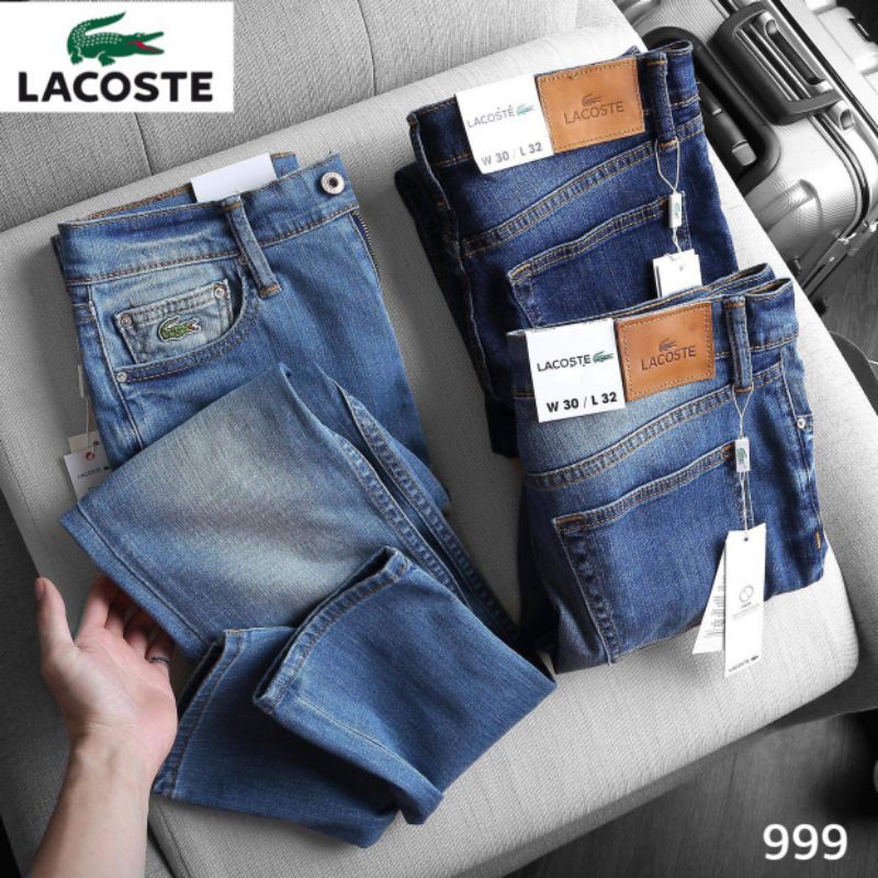 lc-lacosteกางเกงยีนส์ขายาวแบรนด์-ราคารวมค่าจัดส่งค่ะ