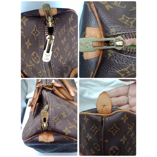 ส่งฟรี-กระเป๋า-lv-keepall-45-มือสองของแท้ค่ะ