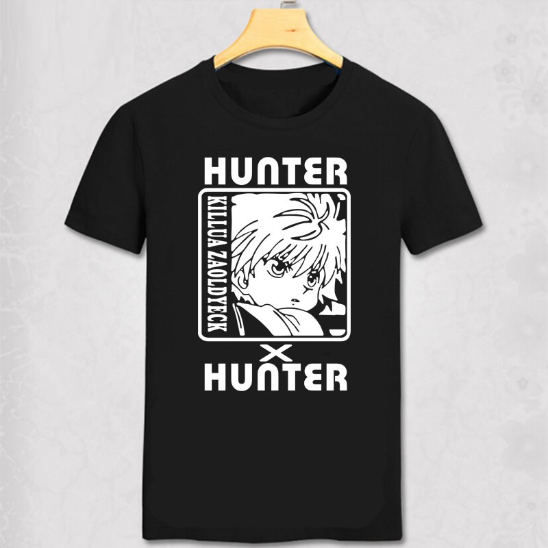 เสื้อยืดสีขาว2020-hunter-x-hunter-t-shirt-kurapika-t-shirt-fashion-killua-zoldyck-shirt-anime-hunter-x-hunter-cosplay-co