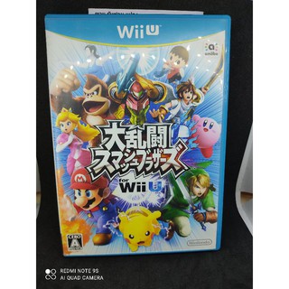 แผ่นแท้ WiiU Super Smash Bros แผ่นสวย สภาพใช้งานได้ปกติ สินค้าดีไม่มีย้อมแมว