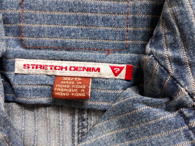 เสื้อแจ็คเก็ตยีนส์-เสื้อคลุมยีนส์แขนยาว-stretch-denim