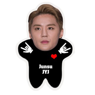 สั่งทำ ตุ๊กตา ของขวัญ Voodoo Doll ตุ๊กตาสกรีน หมอน ตุ๊กตาหน้าคน ตุ๊กตาหน้าเหมือน ของสะสมแฟนคลับ Junsu JYJ