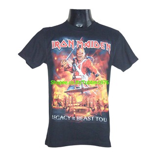 เสื้อวง Iron Maiden เสื้อวงร็อค เมทัล สากล เสื้อวินเทจ ไอเอิร์นเมเดน ไอร่อน IRN1771